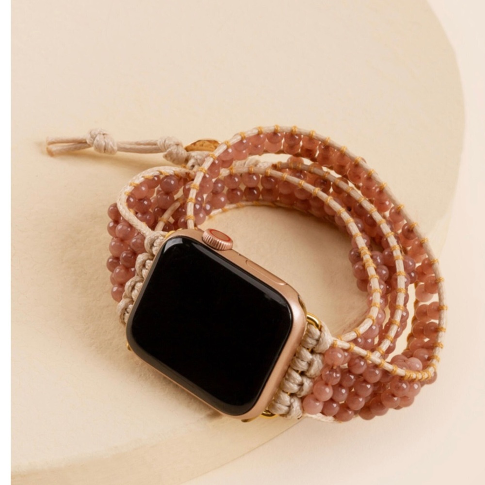 Women's Stylish Beaded Smartwatch